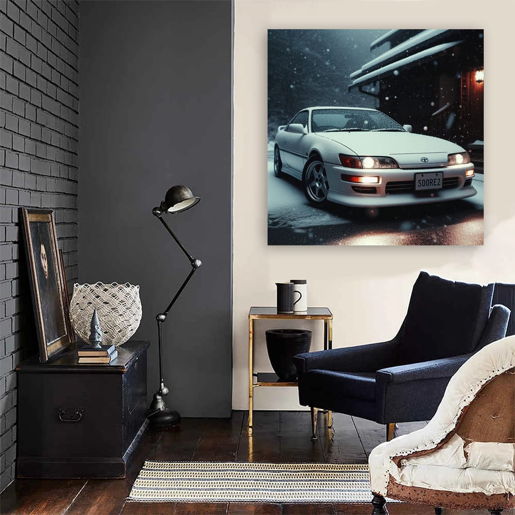 Toyota Soarer in Winter - Elegance Meets Performance