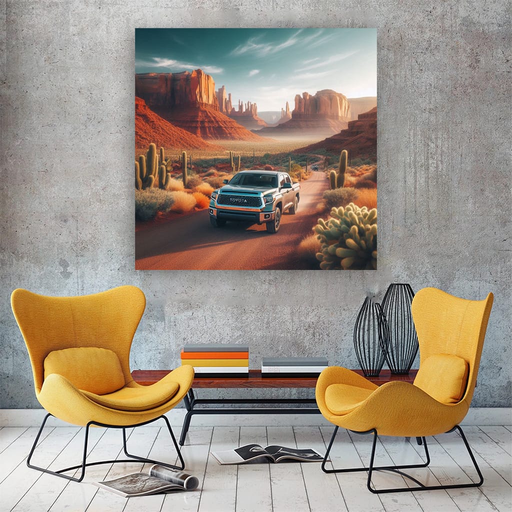 Toyota Tundra Canyon Wall Art