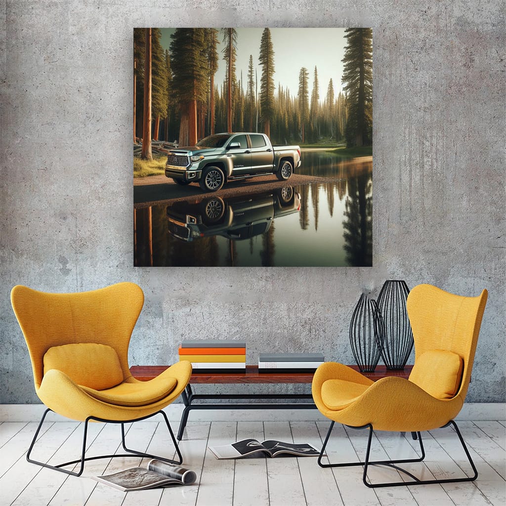 Toyota Tundra La Wall Art