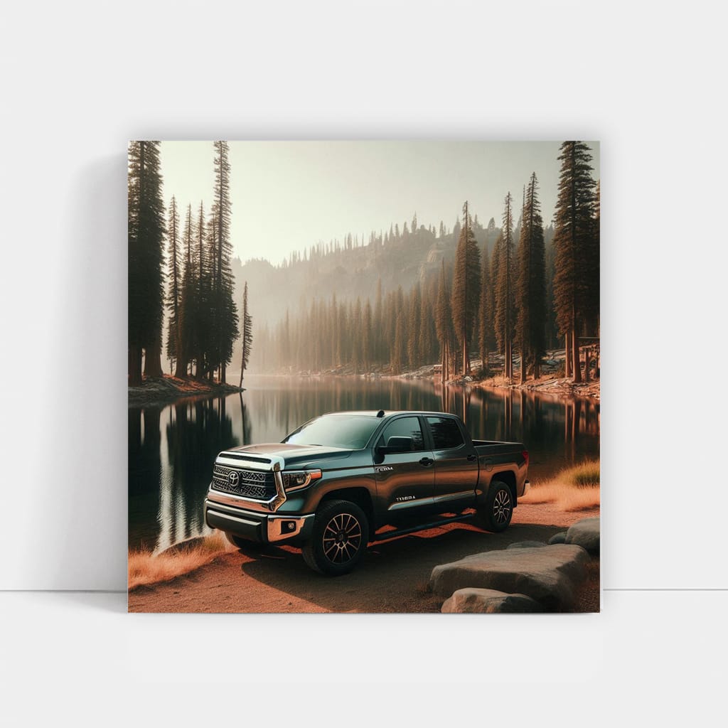 Toyota Tundra Lake Wall Art