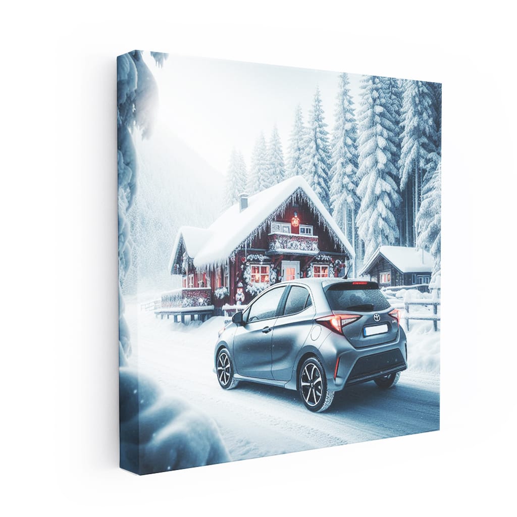 Toyota Yaris Wint Wall Art