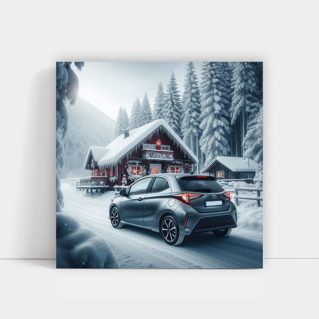 Toyota Yaris Wint Wall Art