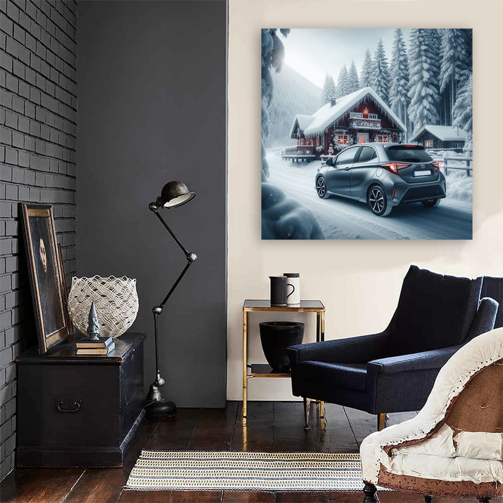 Toyota Yaris Wint Wall Art