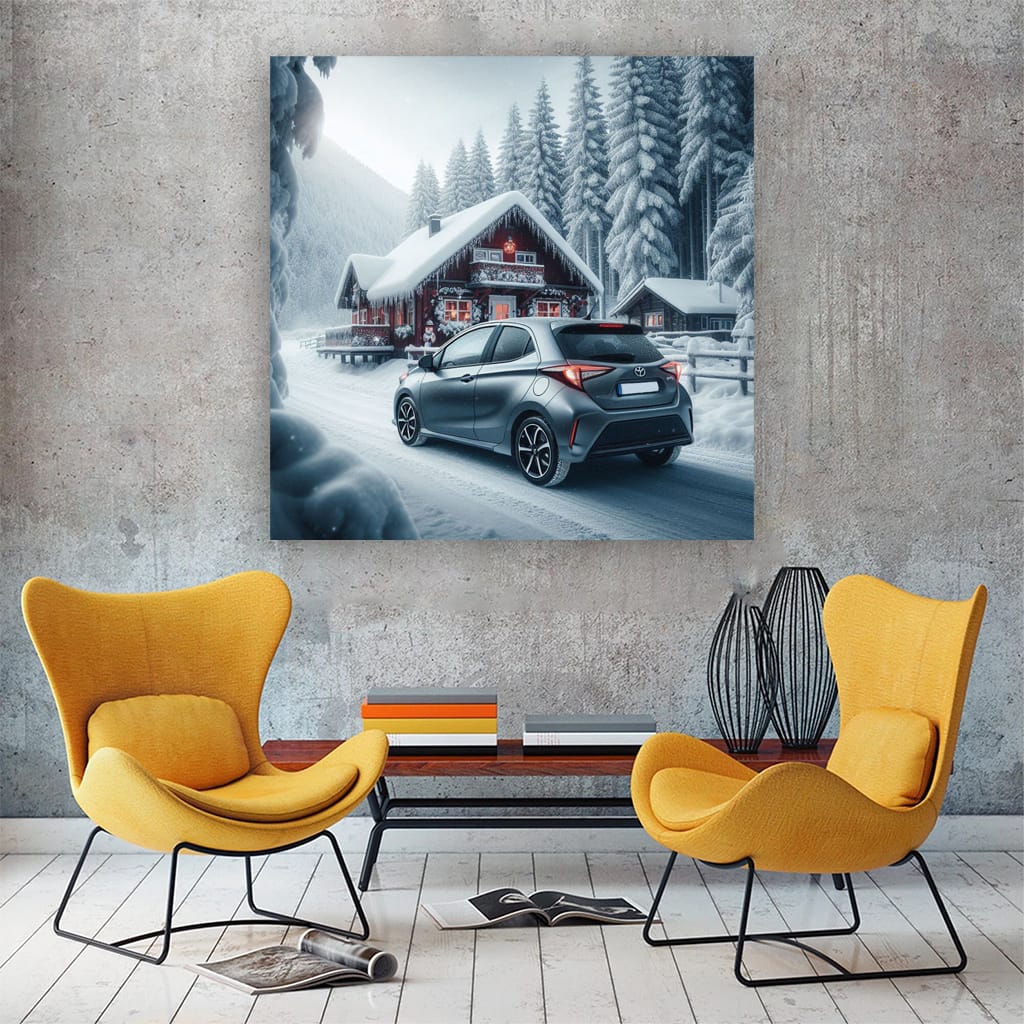 Toyota Yaris Wint Wall Art