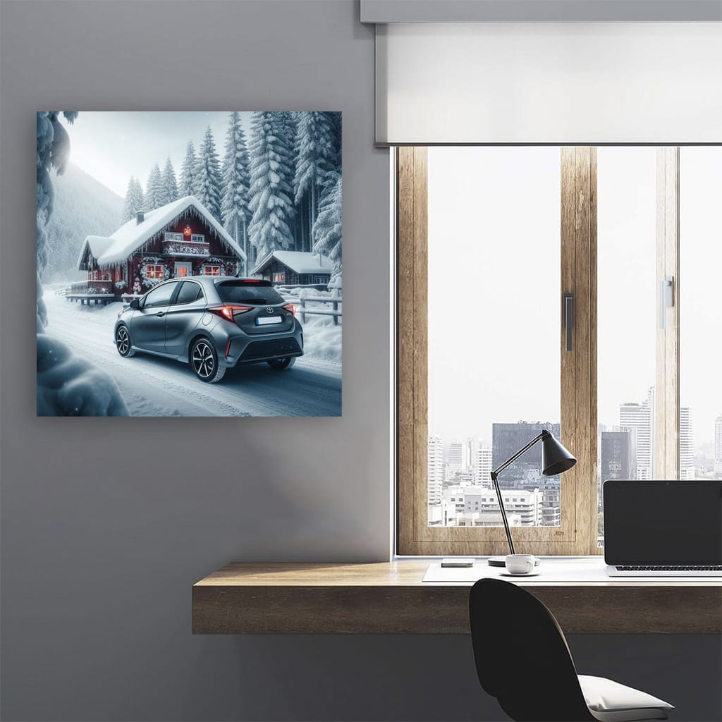 Toyota Yaris Wint Wall Art