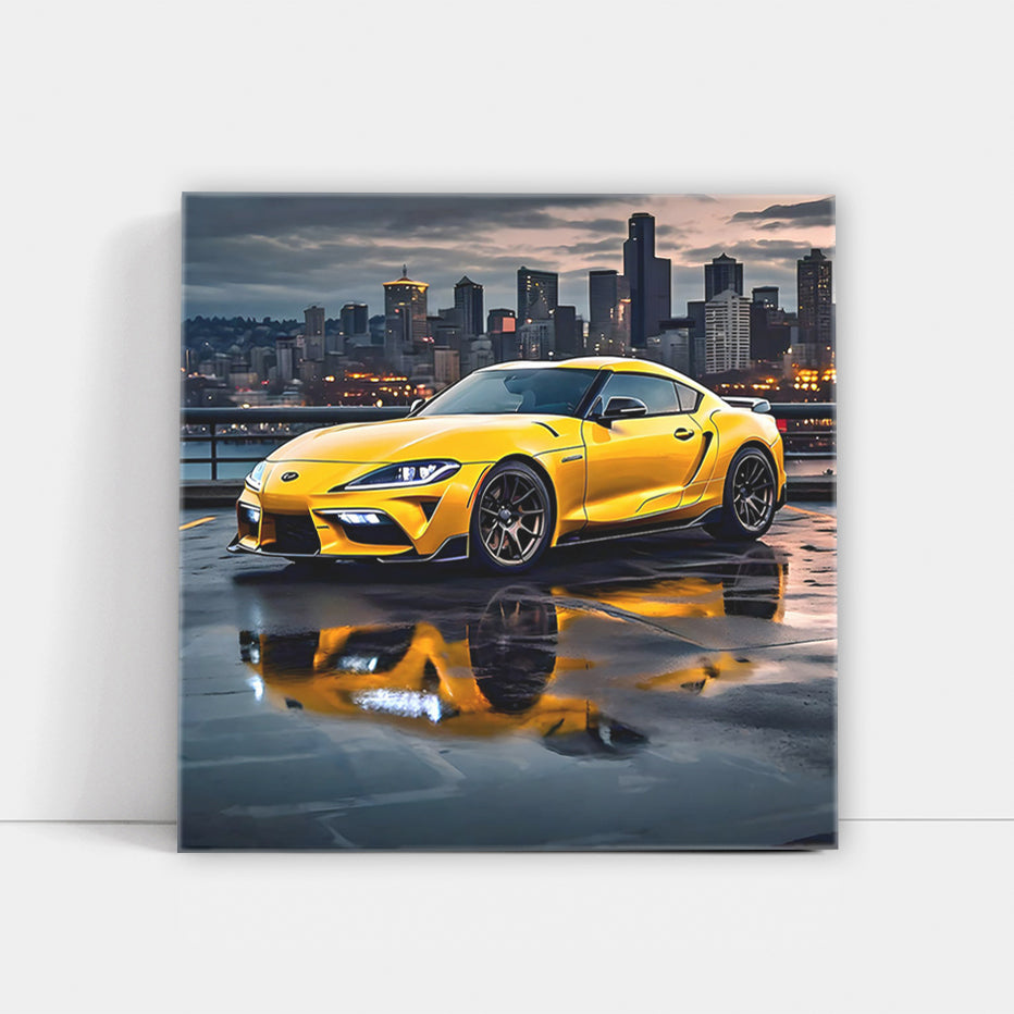 Yellow Toyota GR Supra in Seattle, WA – Sporty Exhilaration