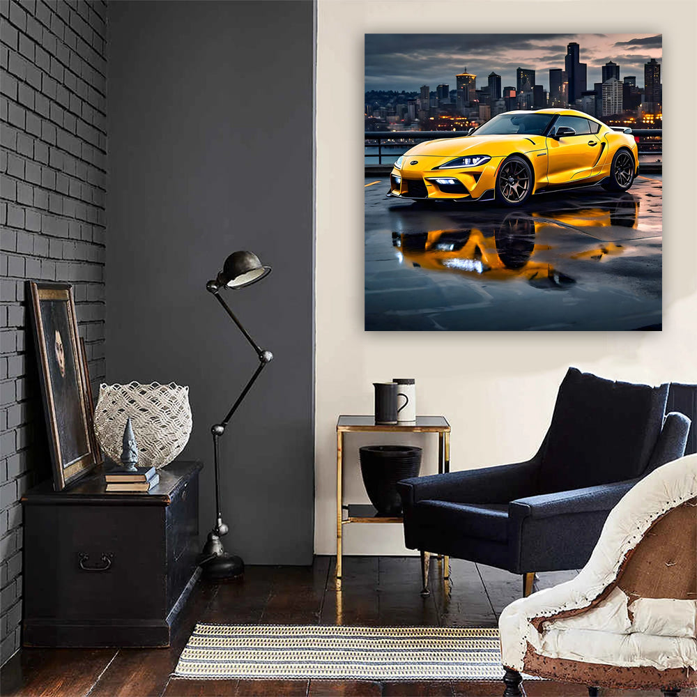 Yellow Toyota GR Supra in Seattle, WA – Sporty Exhilaration