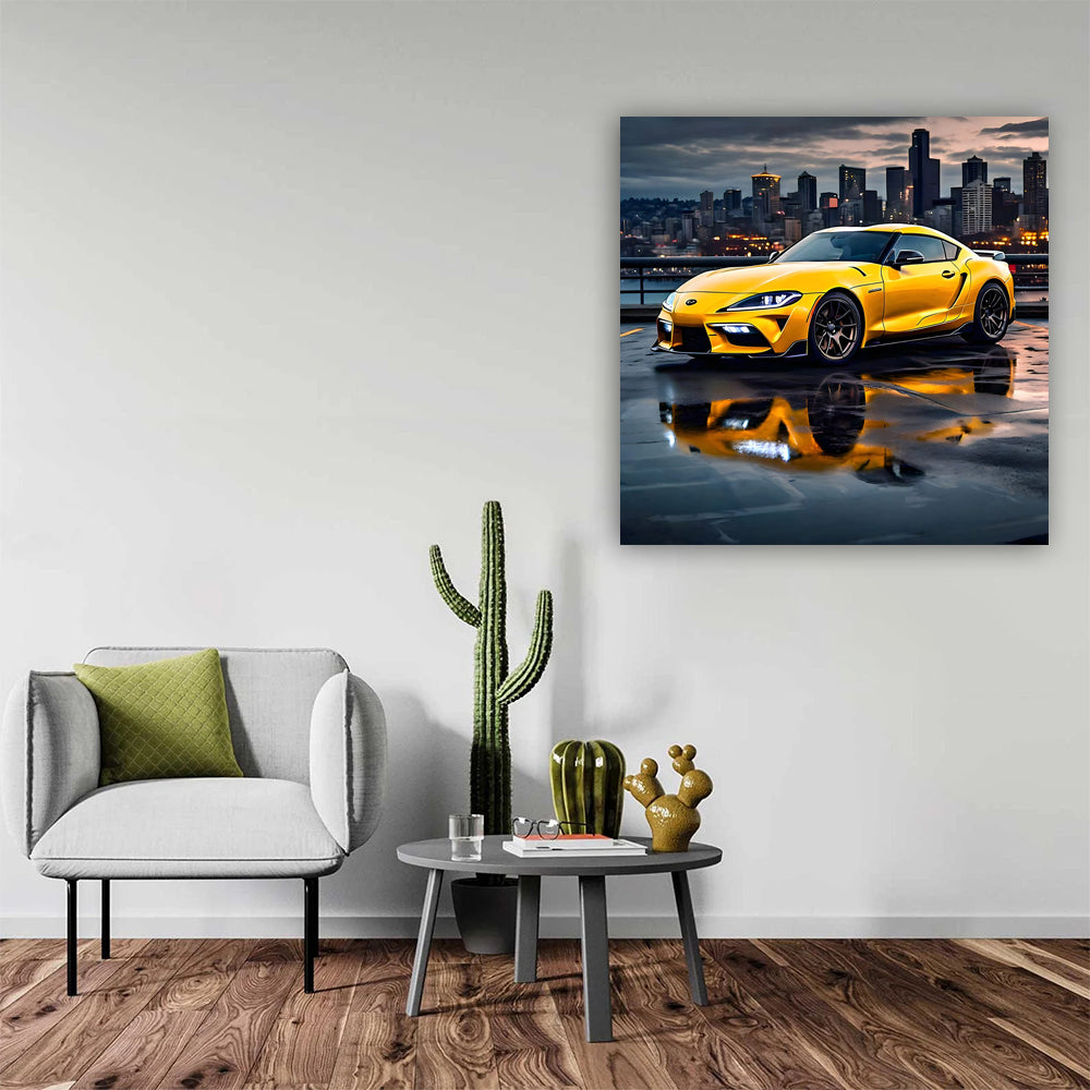 Yellow Toyota GR Supra in Seattle, WA – Sporty Exhilaration