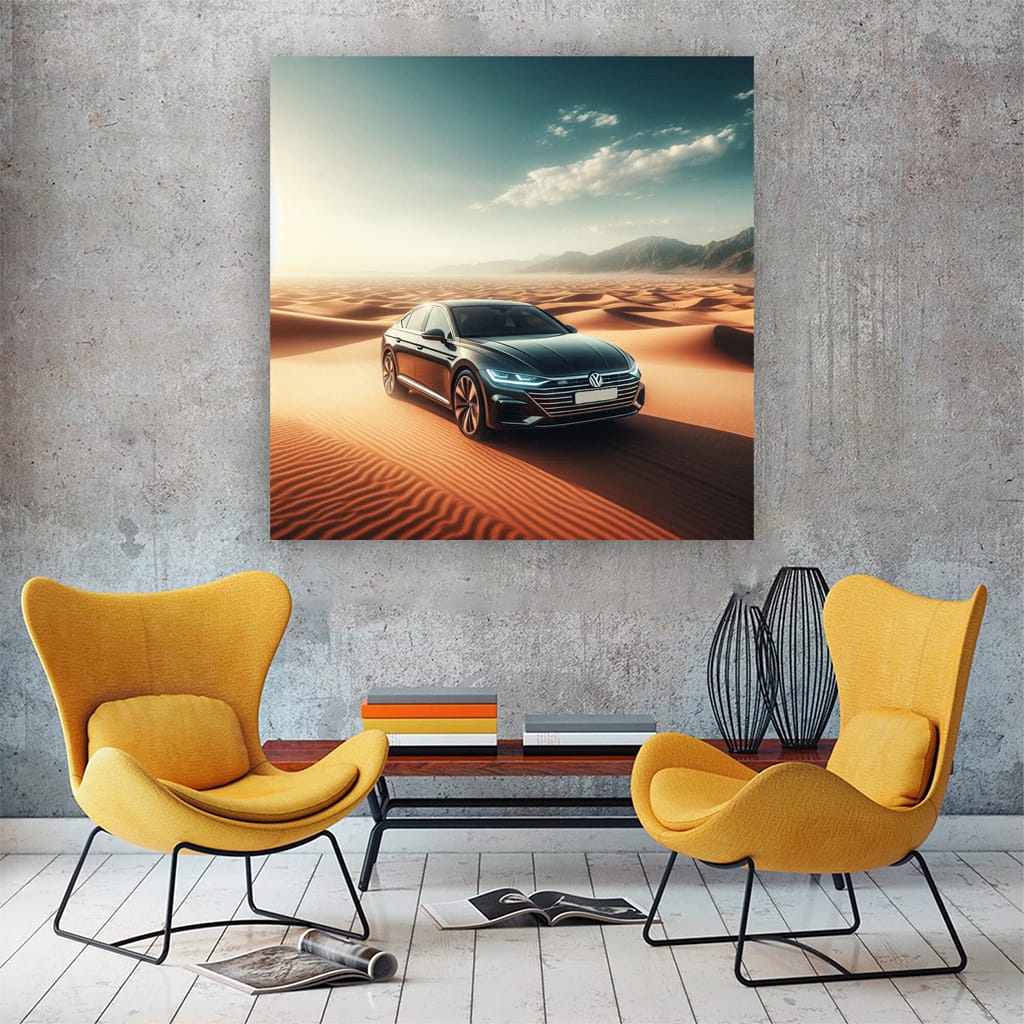 Volkswagen Arteon in Desert - Elegance Meets Adventure