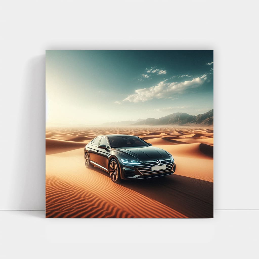Volkswagen Arteon in Desert - Elegance Meets Adventure