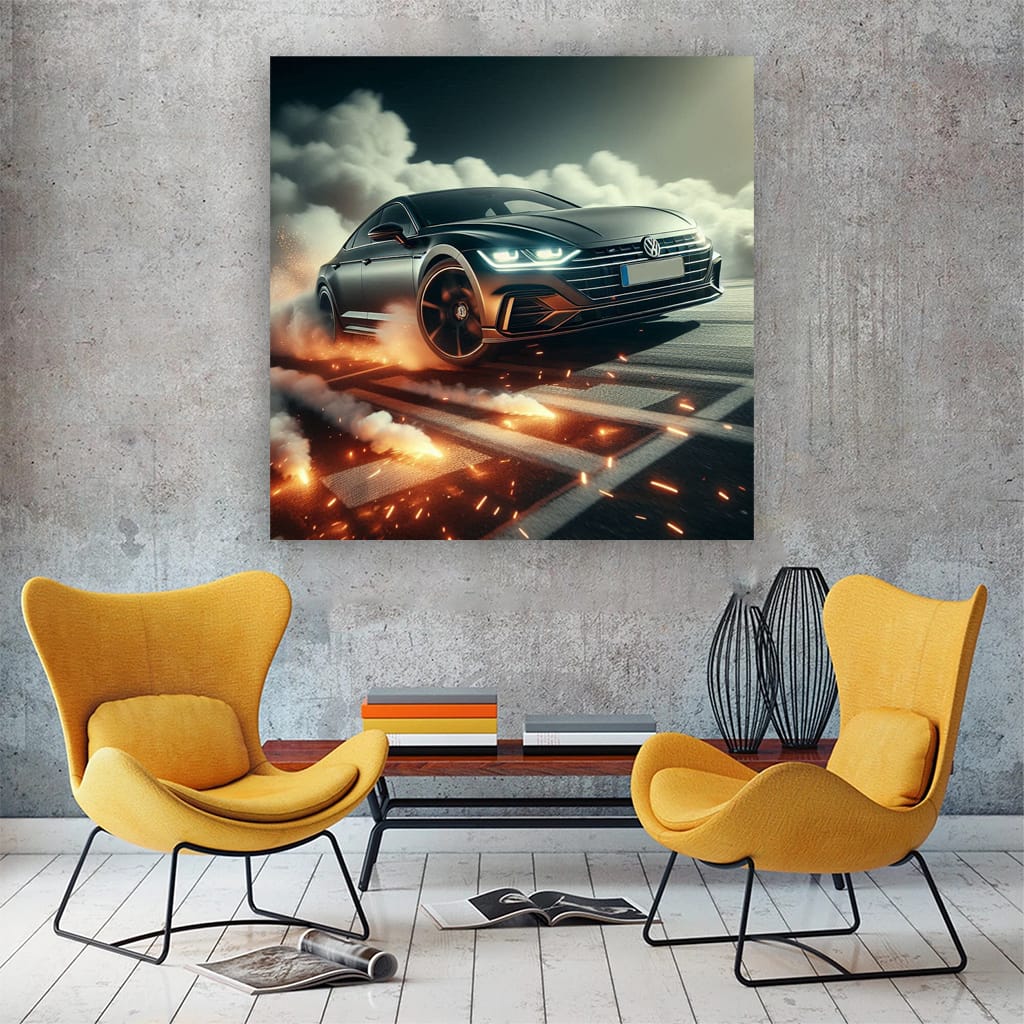 Volkswagen Arteon Drift Action - Sleek and Powerful Ride