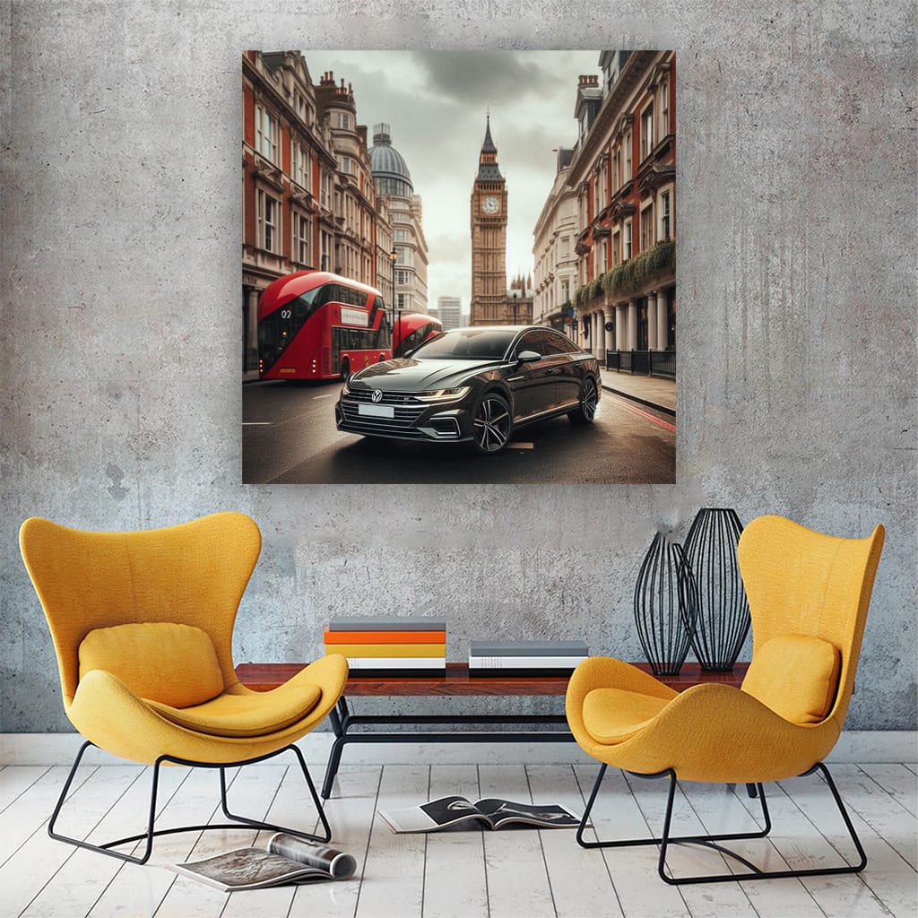 Volkswagen Arteon Rline Lond Wall Art