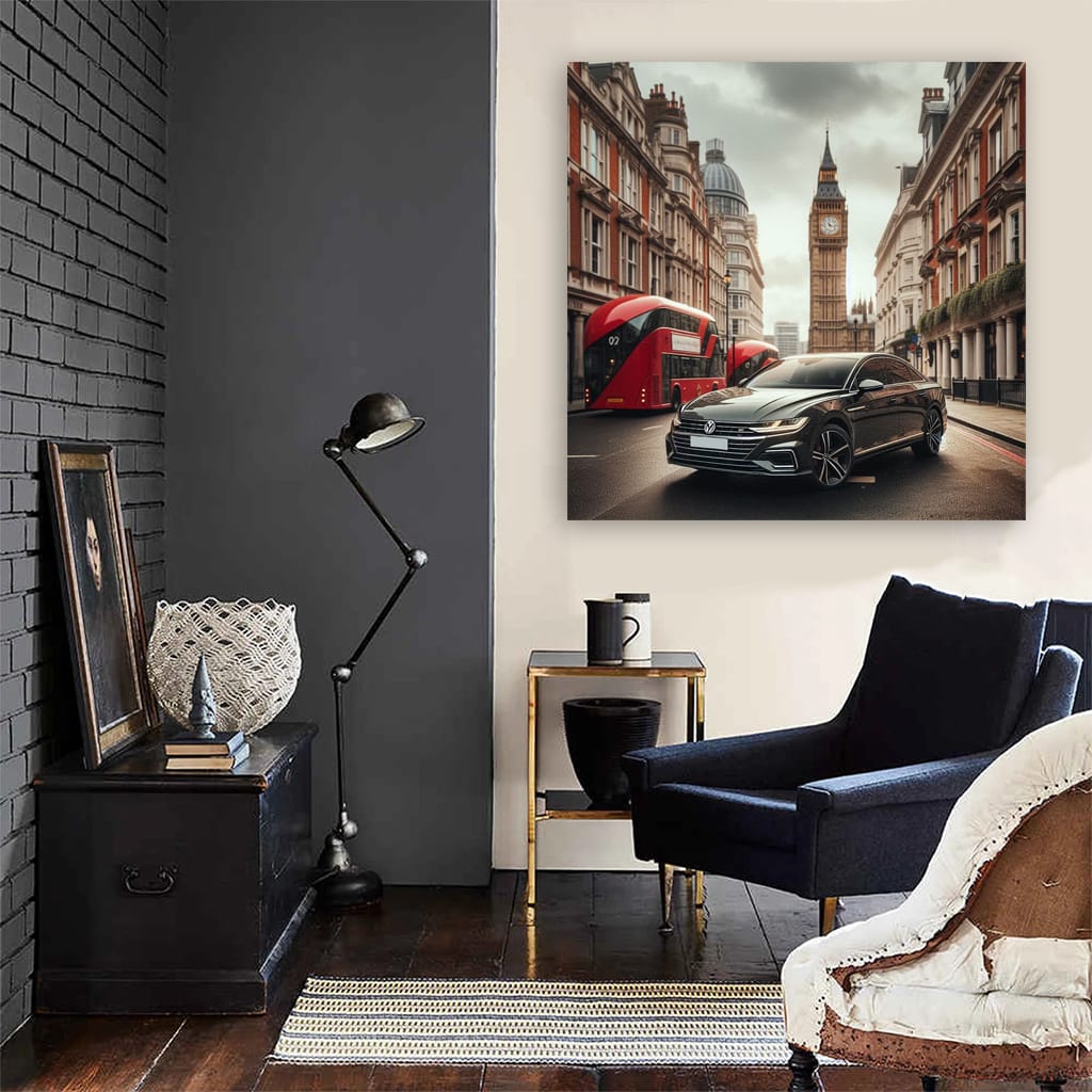 Volkswagen Arteon Rline Lond Wall Art