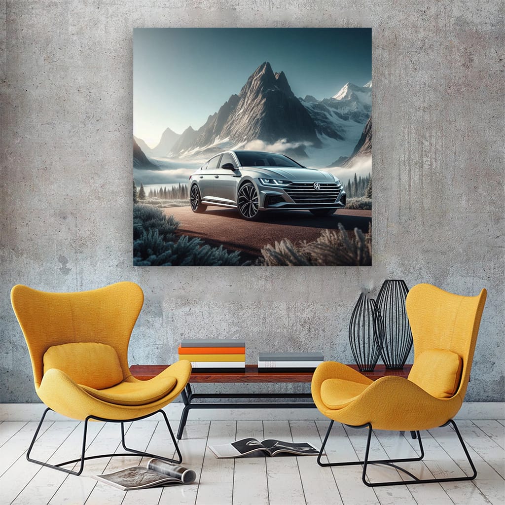 Volkswagen Arteon Rline Mounta Wall Art