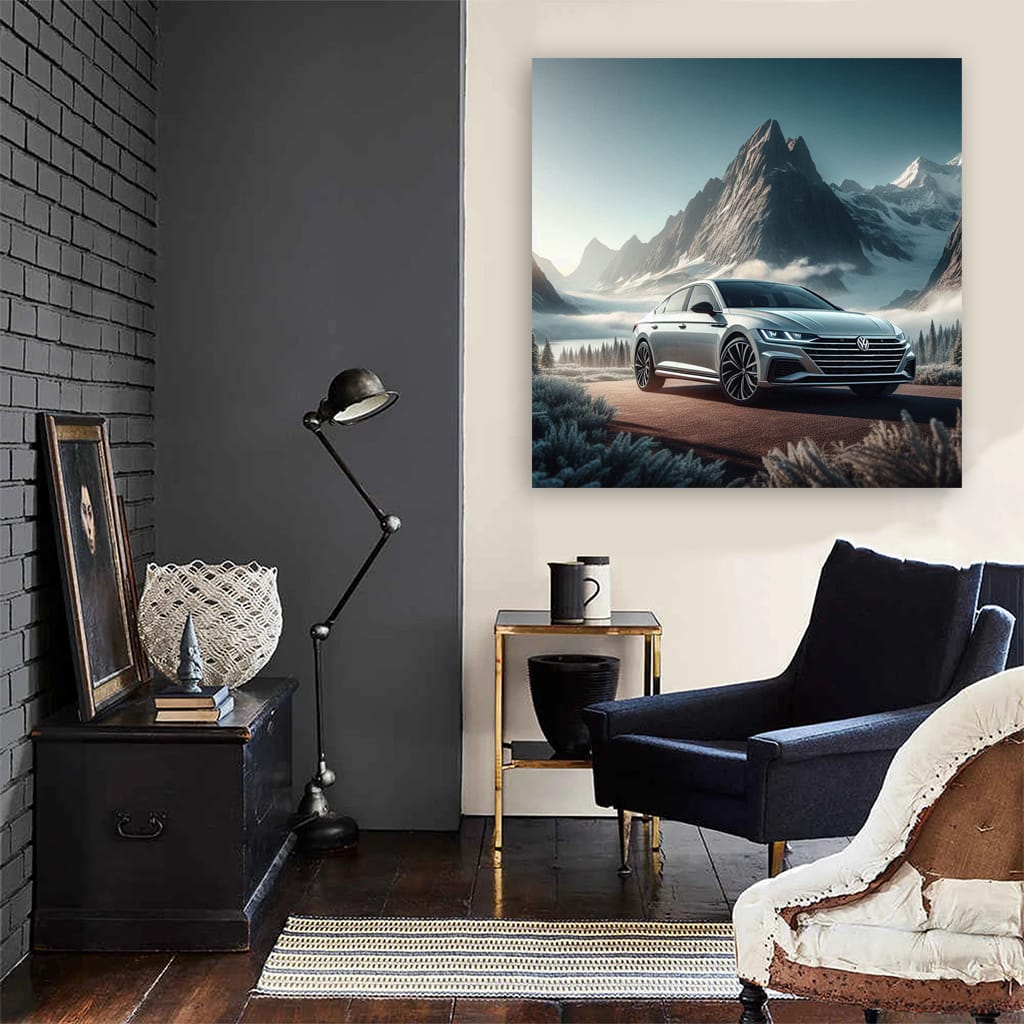 Volkswagen Arteon Rline Mounta Wall Art