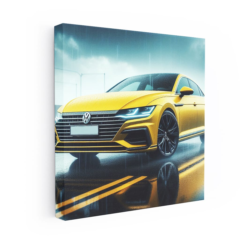 Volkswagen Arteon Rline Rainy Weath Wall Art