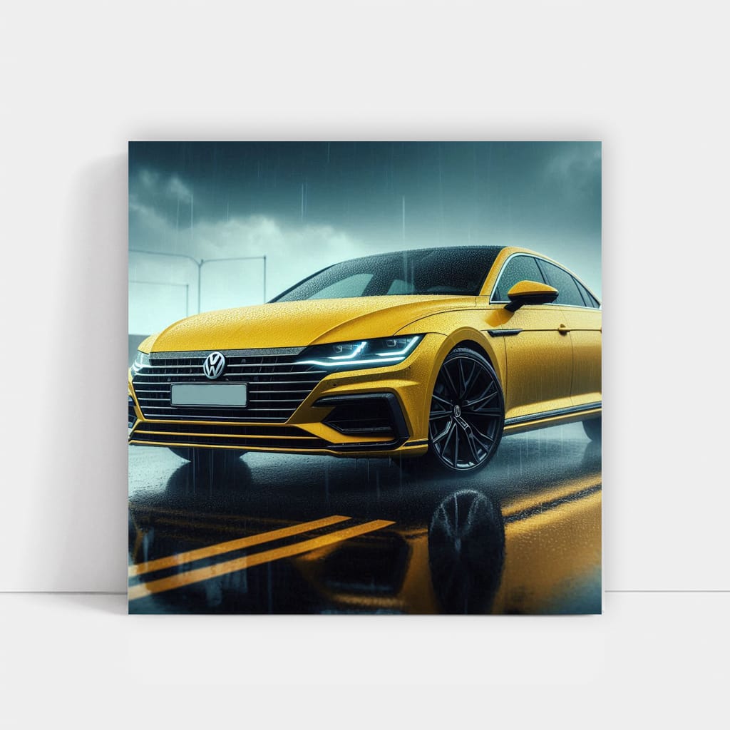 Volkswagen Arteon Rline Rainy Weath Wall Art