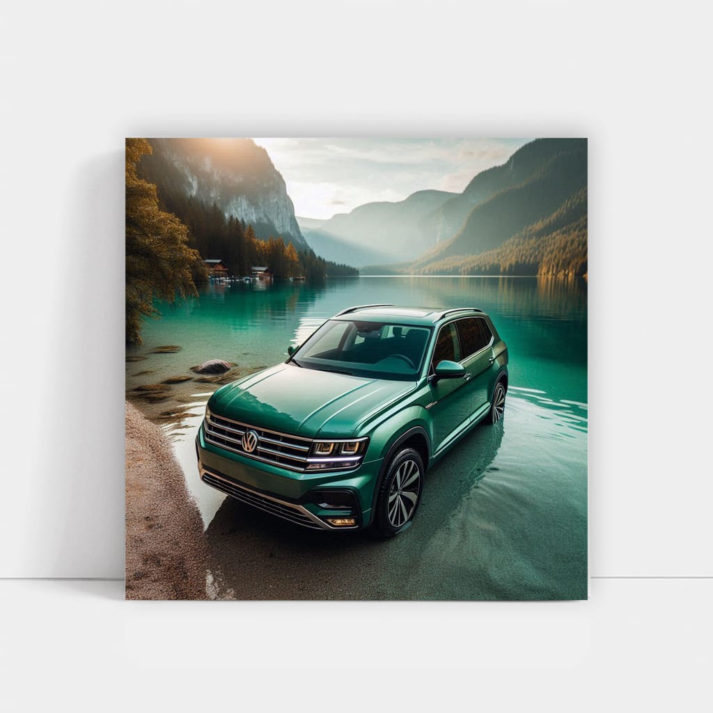 Volkswagen Atlas La Wall Art