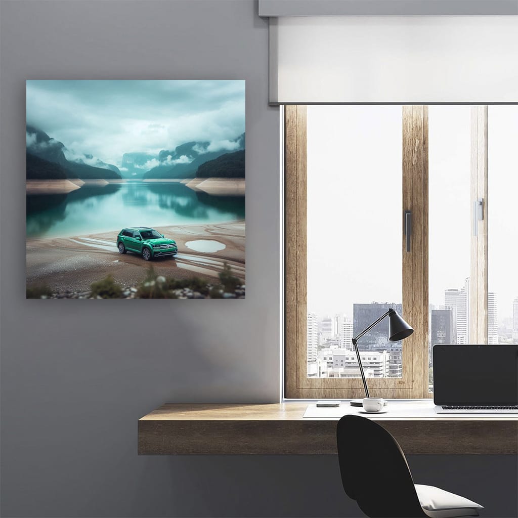 Volkswagen Atlas Lake Wall Art