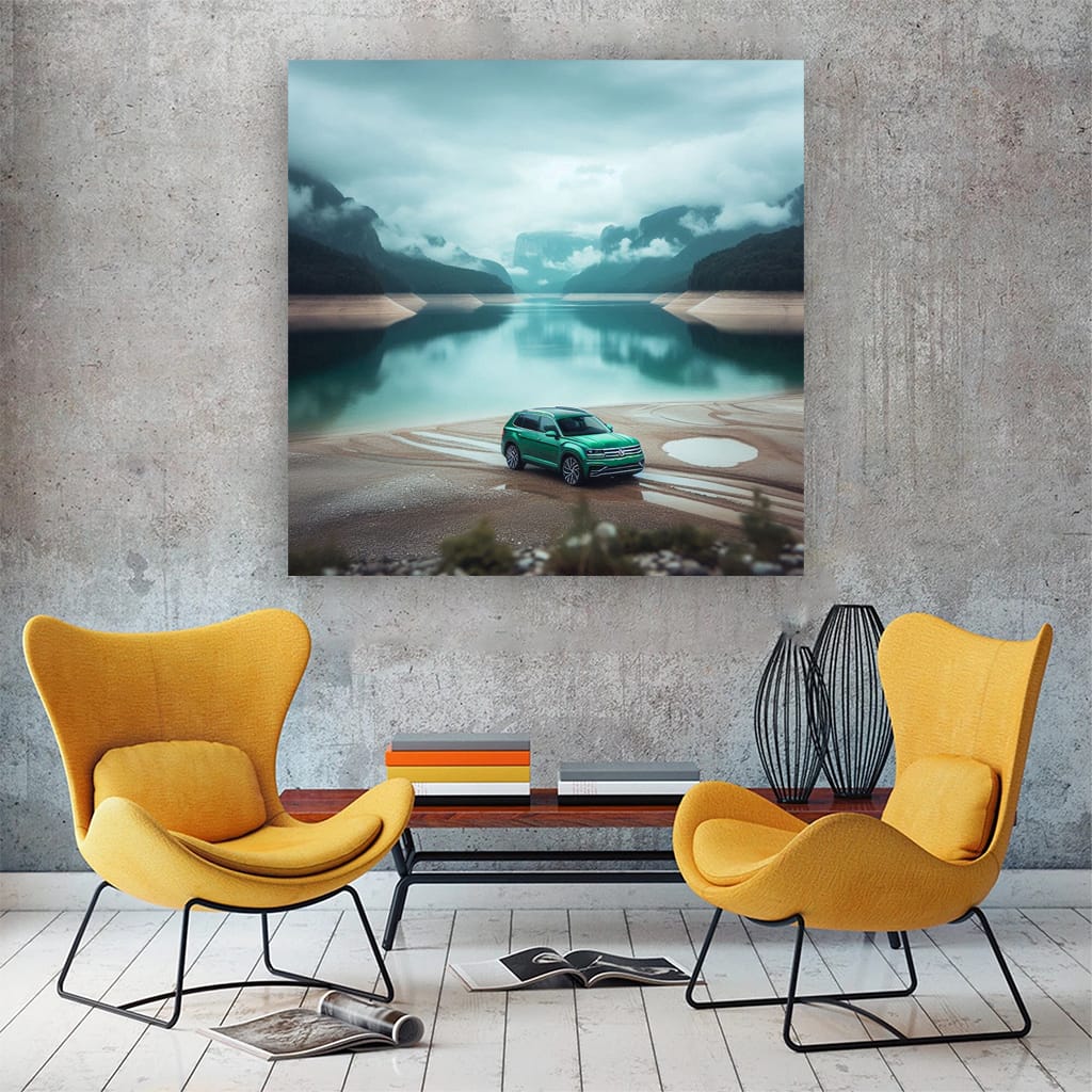 Volkswagen Atlas Lake Wall Art