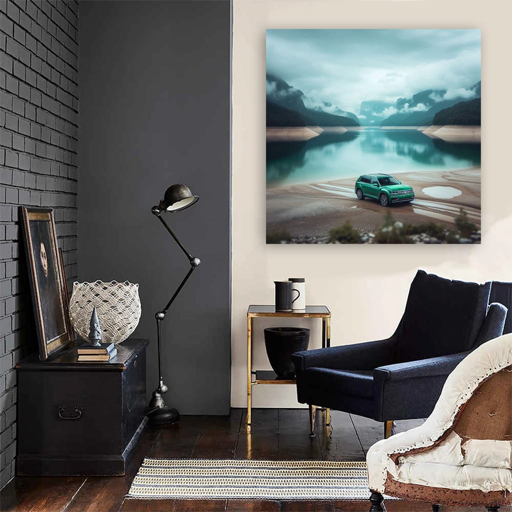 Volkswagen Atlas Lake Wall Art