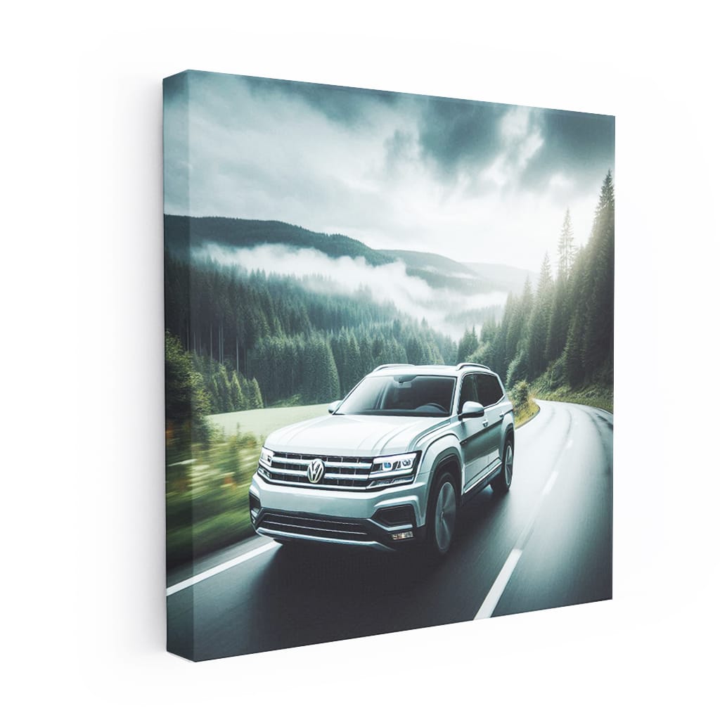 Volkswagen Atlas Overcast Weath Wall Art