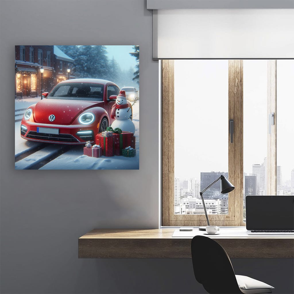 Volkswagen Beetle R-Line in Snowfall - Stylish Compact Classic
