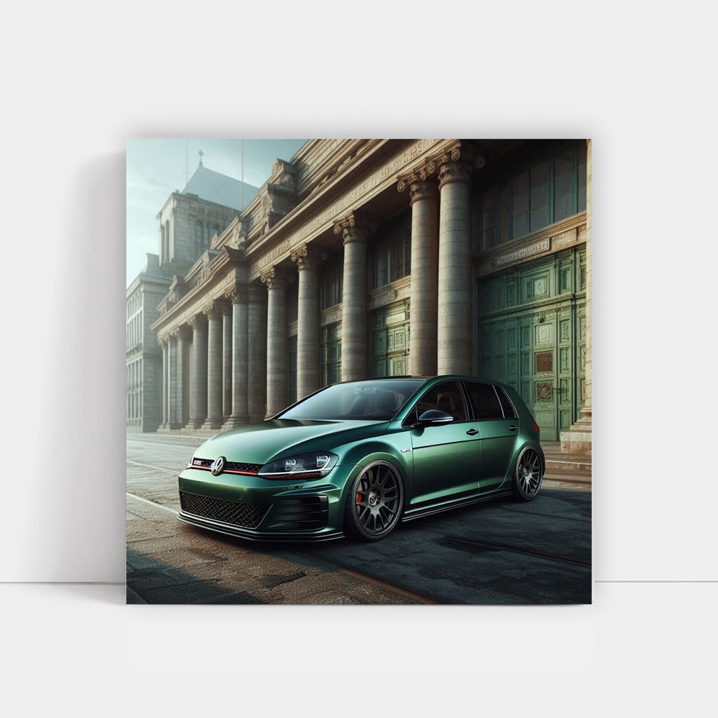 Volkswagen Golf GTI Construction Site - Sporty Elegance