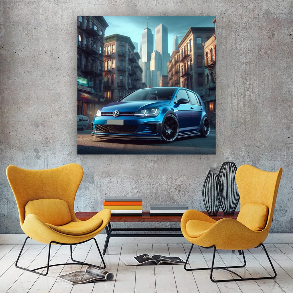 Volkswagen Golf Gti Getto Wall Art