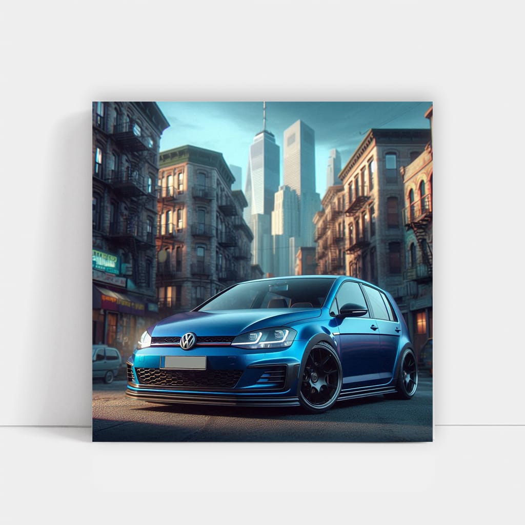 Volkswagen Golf Gti Getto Wall Art