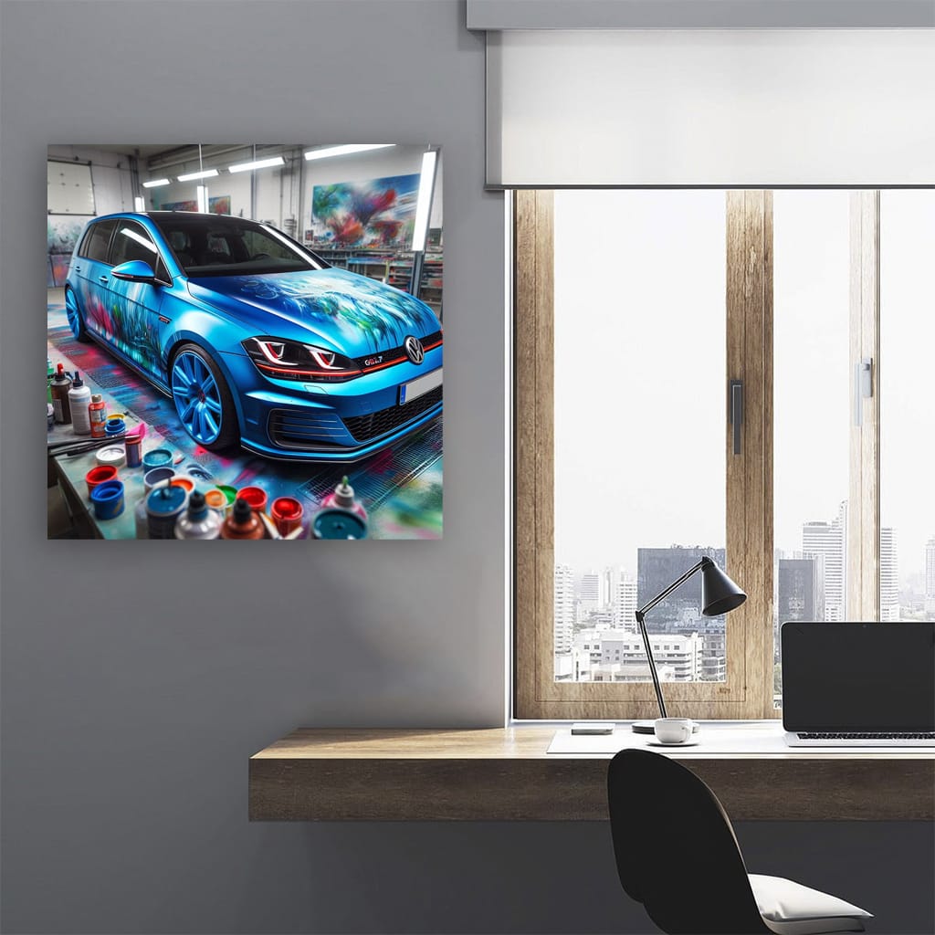 Volkswagen Golf GTI – Sporty Paint Job & Performance