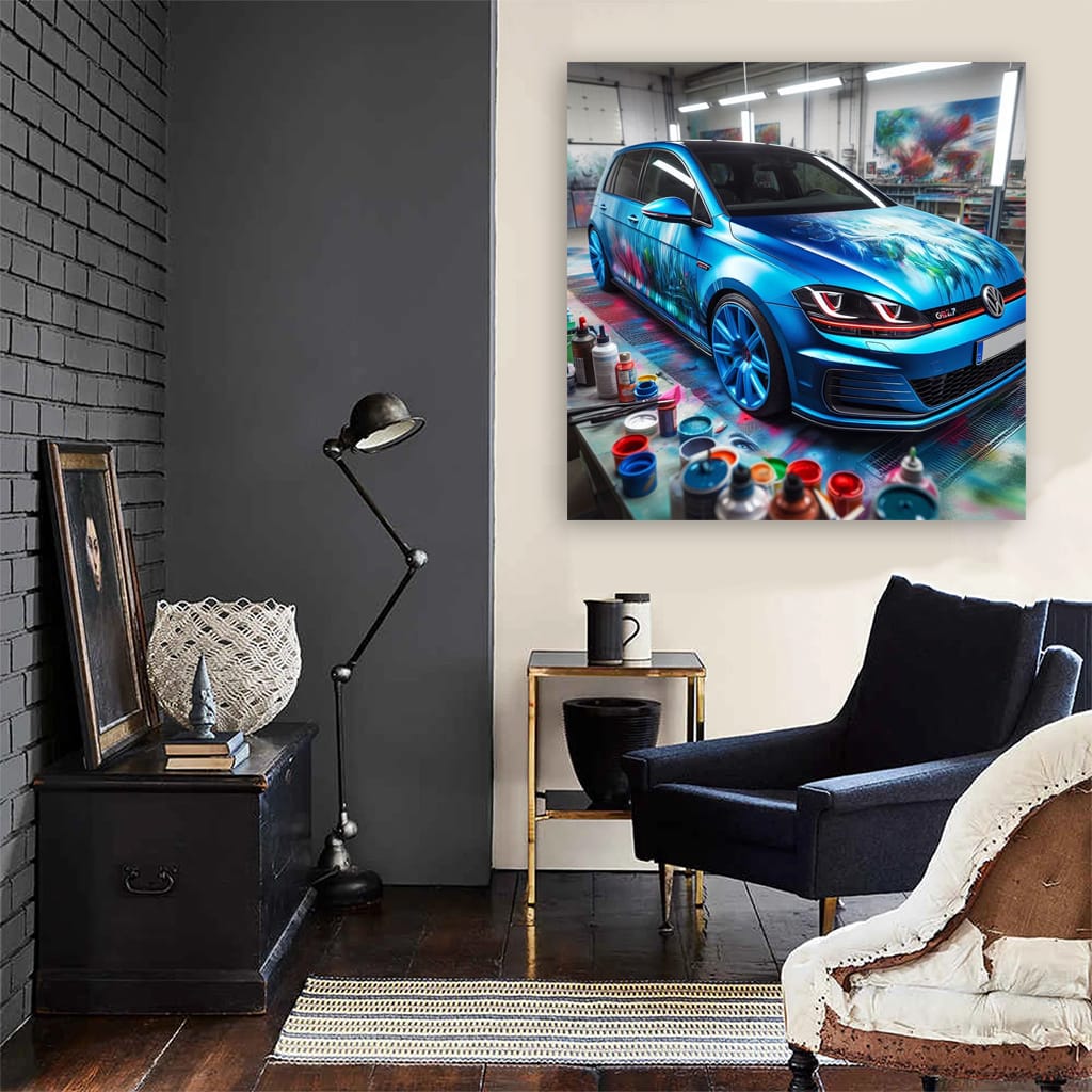 Volkswagen Golf Gti Pai Wall Art