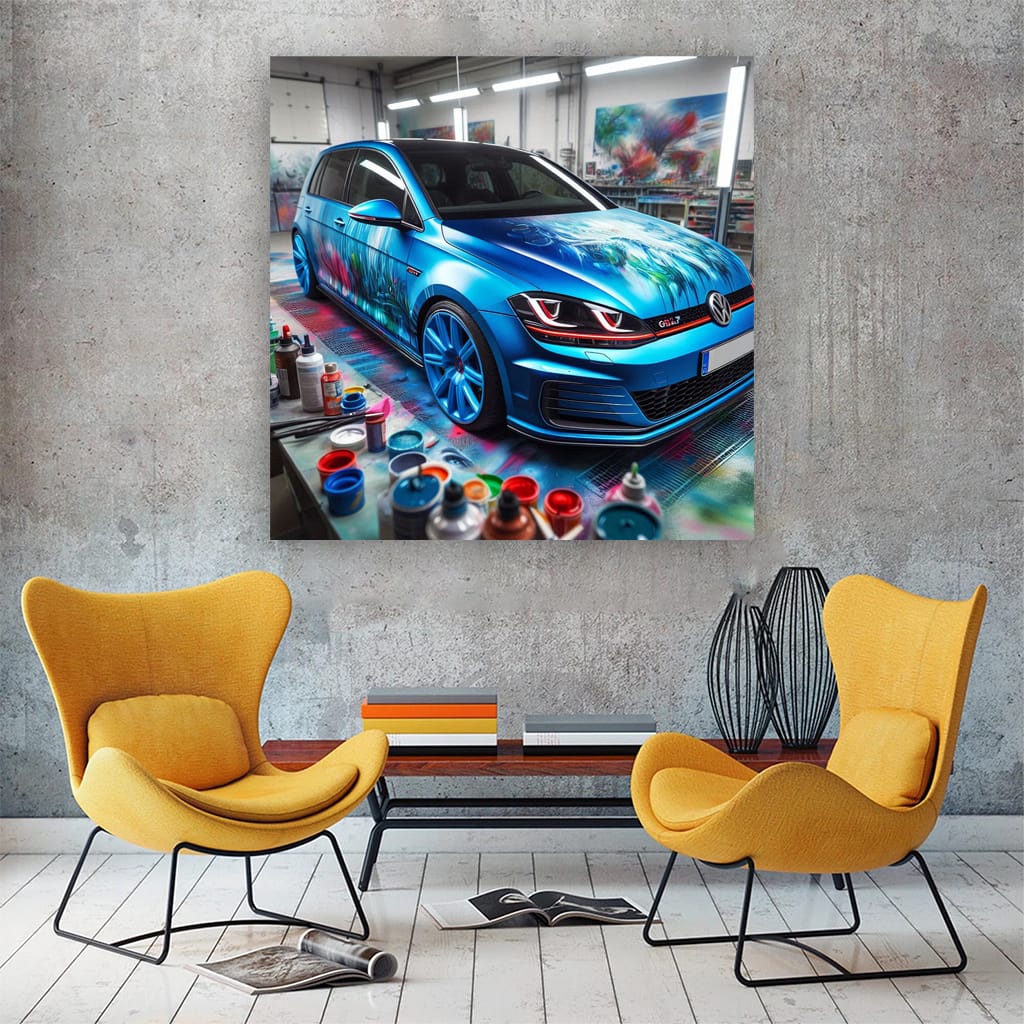 Volkswagen Golf GTI – Sporty Paint Job & Performance