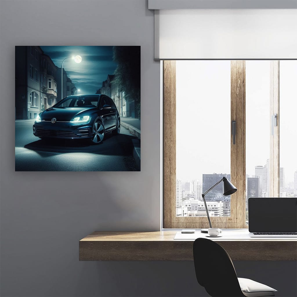 Volkswagen Golf Nig Wall Art