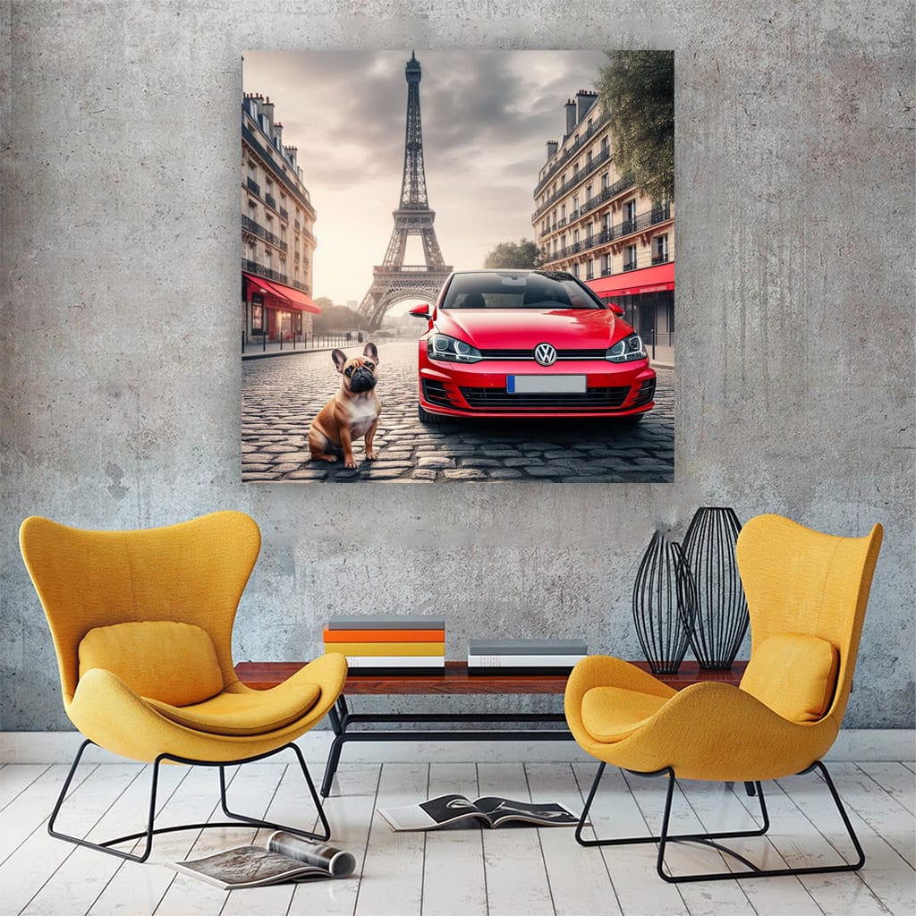 Volkswagen Golf Par Wall Art