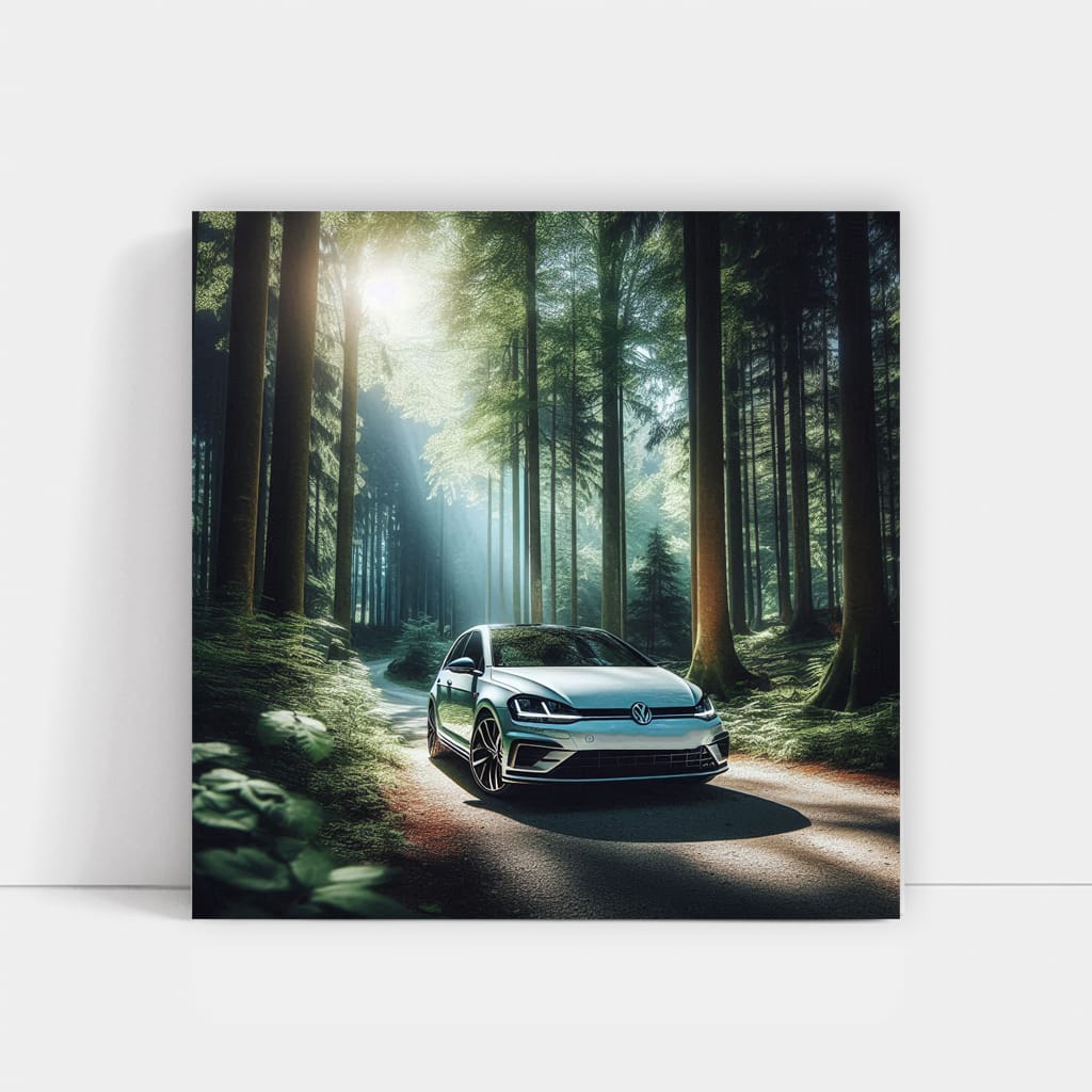 Volkswagen Golf R Natu Wall Art