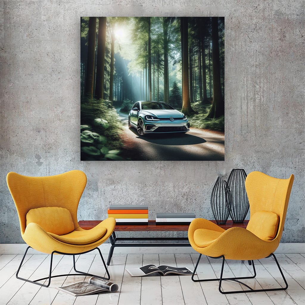 Volkswagen Golf R Natu Wall Art