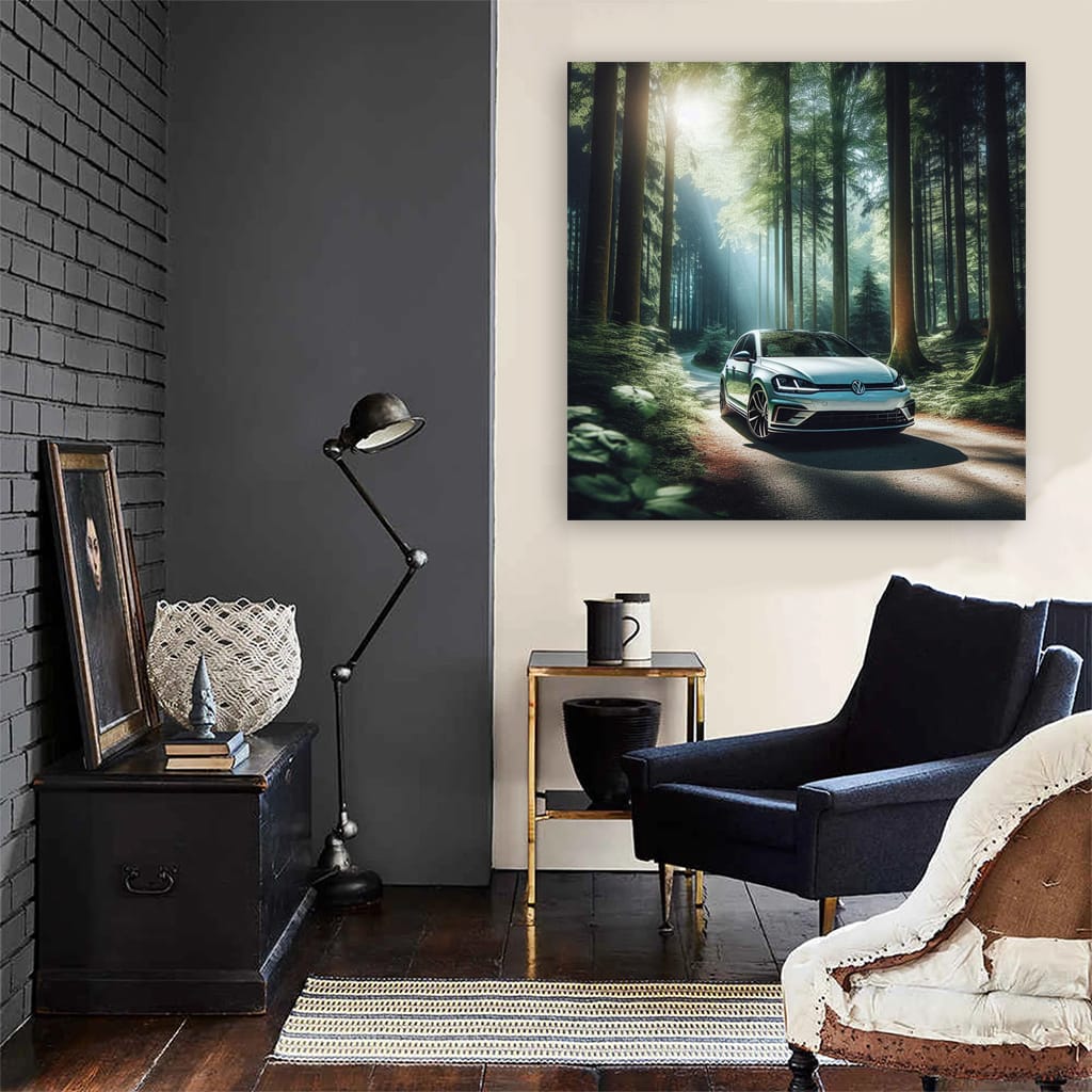 Volkswagen Golf R Natu Wall Art