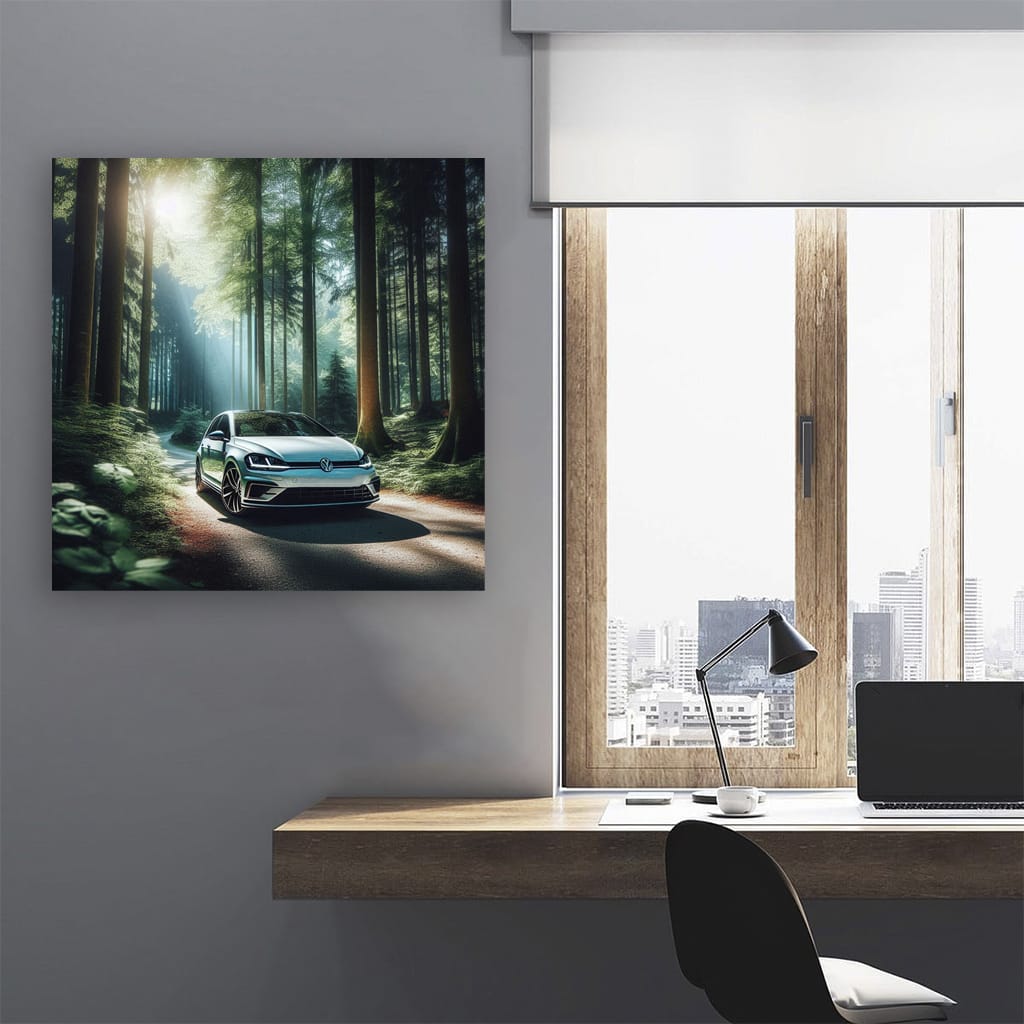 Volkswagen Golf R Natu Wall Art