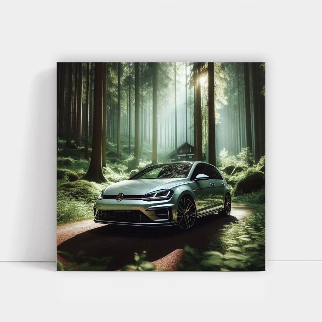 Volkswagen Golf R in Nature - Performance and Precision