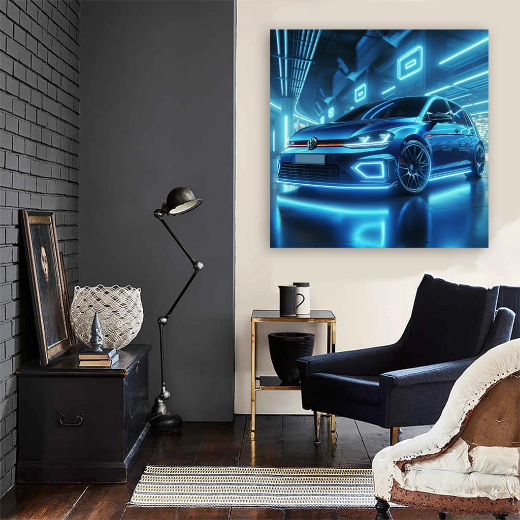Volkswagen Golf R Neon LIRA - Sporty Elegance in Motion