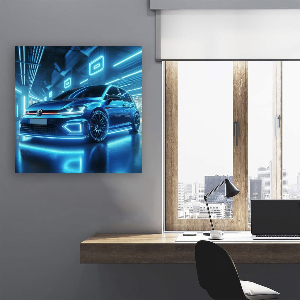 Volkswagen Golf R Neon LIRA - Sporty Elegance in Motion