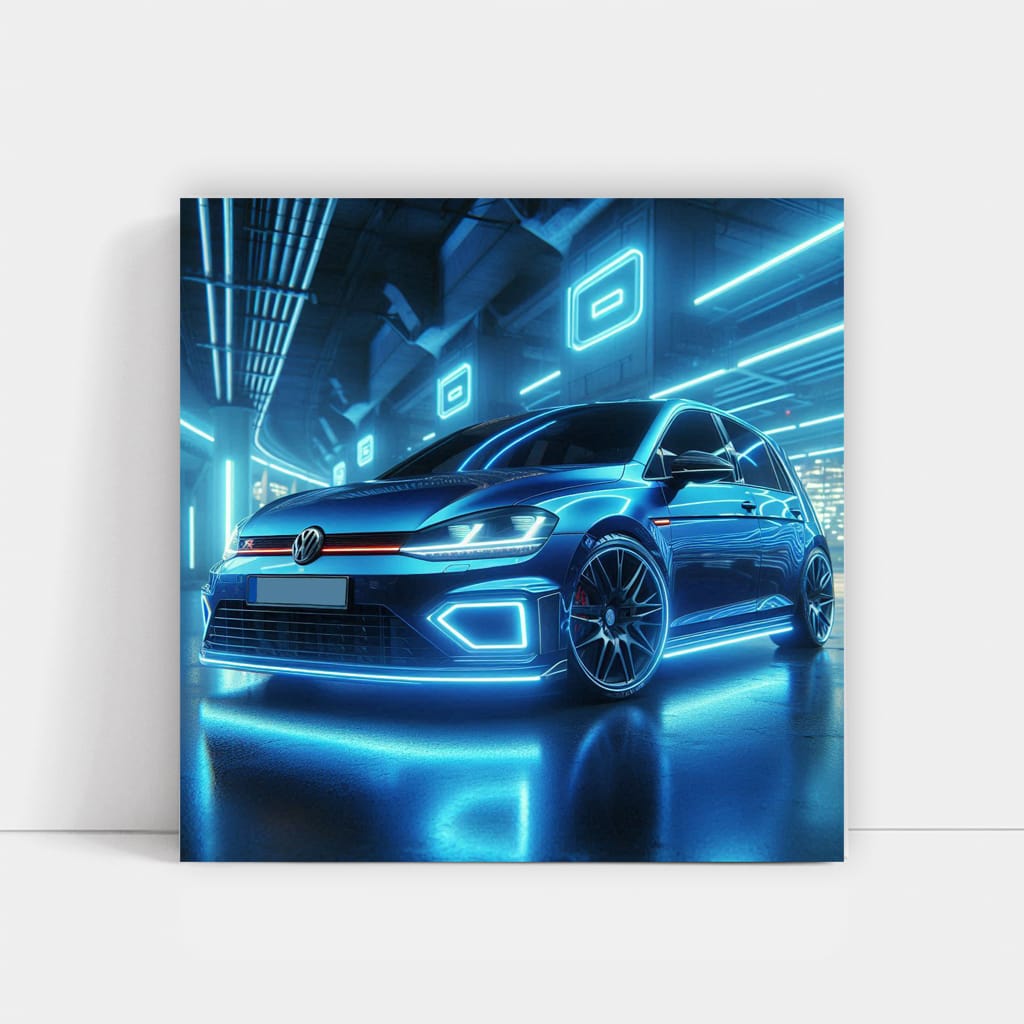 Volkswagen Golf R Neon LIRA - Sporty Elegance in Motion