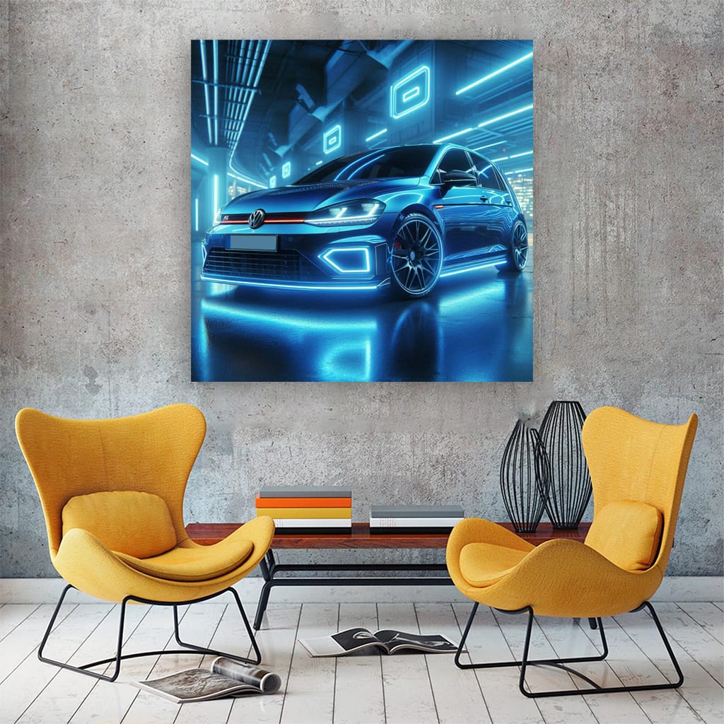 Volkswagen Golf R Neon LIRA - Sporty Elegance in Motion