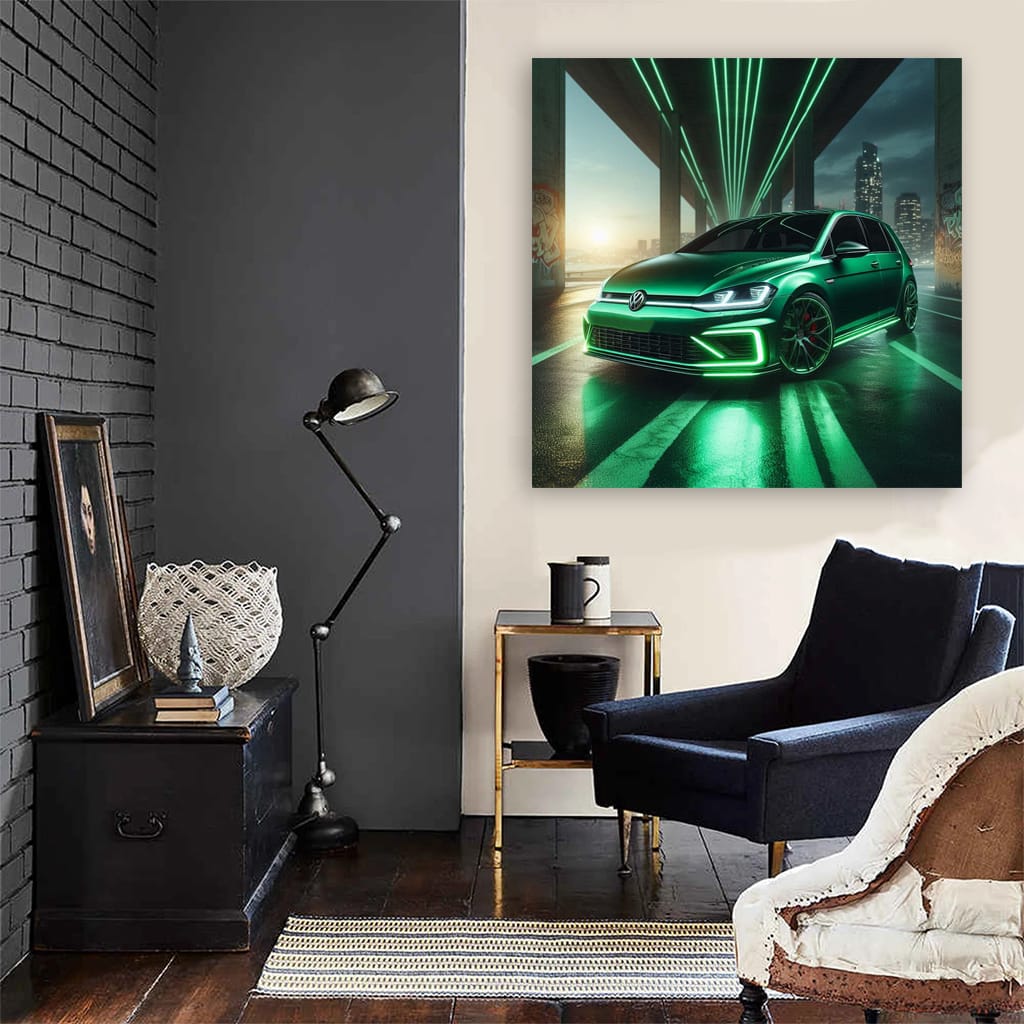 Volkswagen Golf R Neon - Thrilling Performance in Compact Package