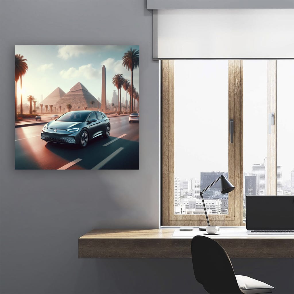 Volkswagen Id. Egypt Wall Art