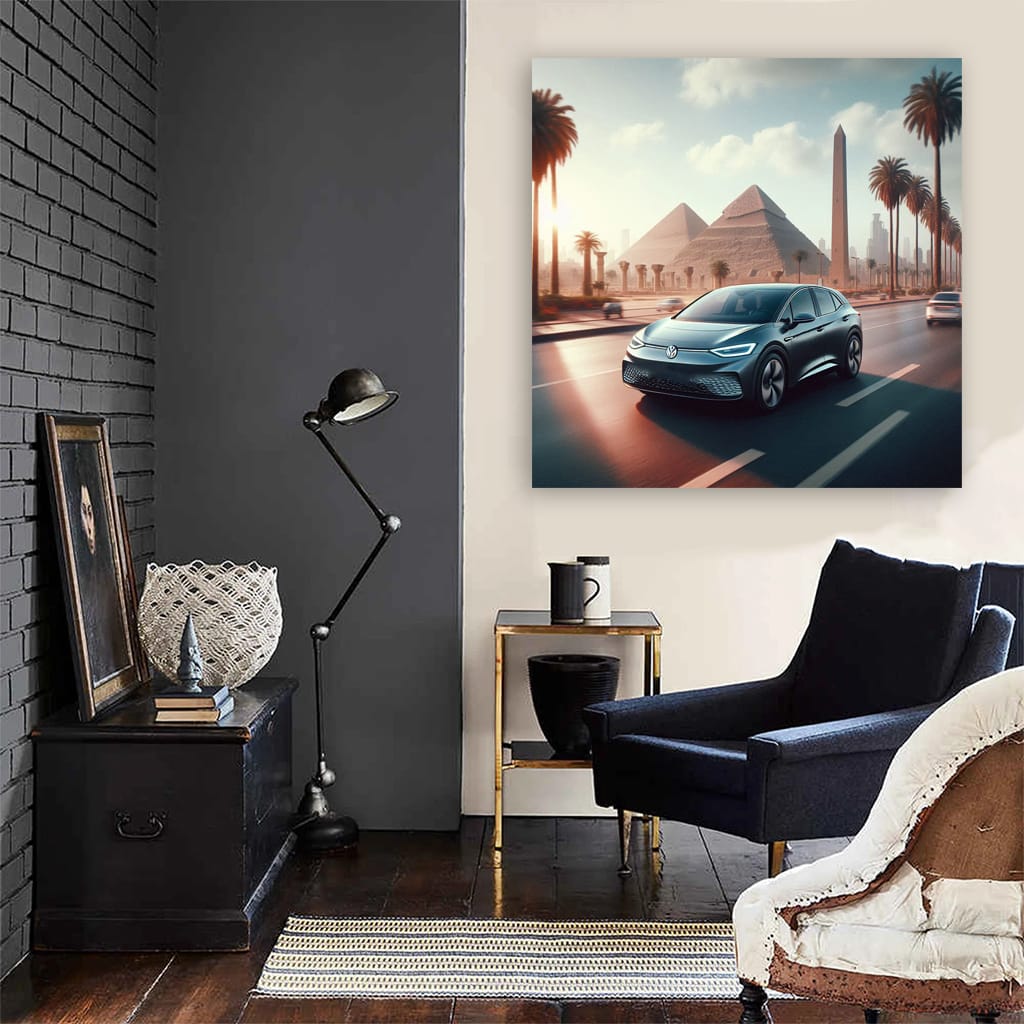 Volkswagen Id. Egypt Wall Art