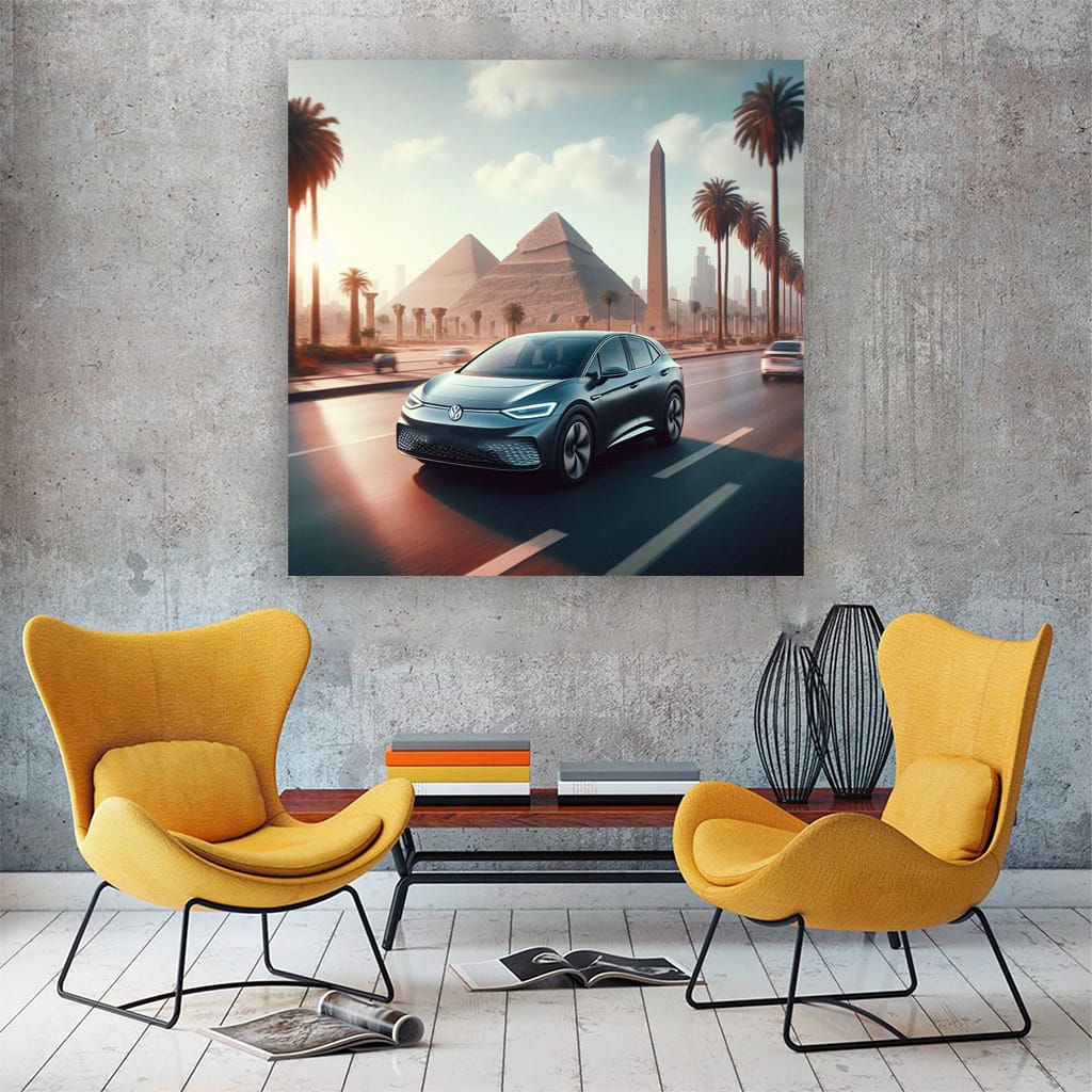 Volkswagen Id. Egypt Wall Art