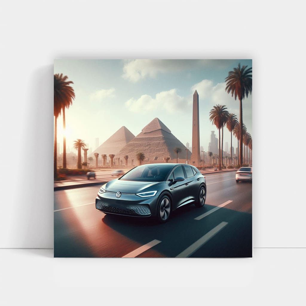 Volkswagen Id. Egypt Wall Art