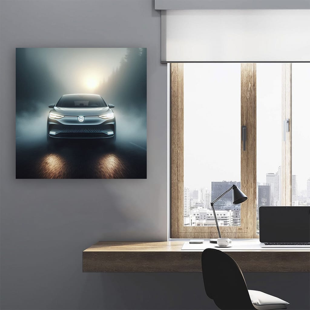 Volkswagen Id. Fog Wall Art